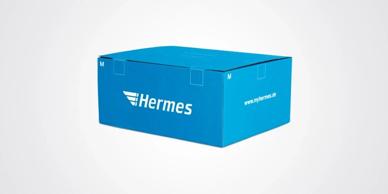 schnellerer Versand über Hermes Paket