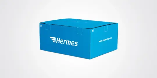 schnellerer Versand über Hermes Paket