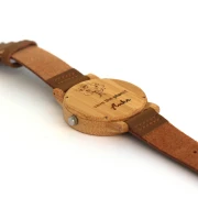 Armbanduhr Holz mit Gravur