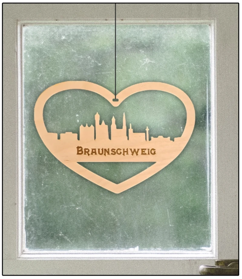 Fensterbild "Stadt"