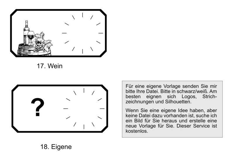 Tischuhr "Oktarita" in Eiche