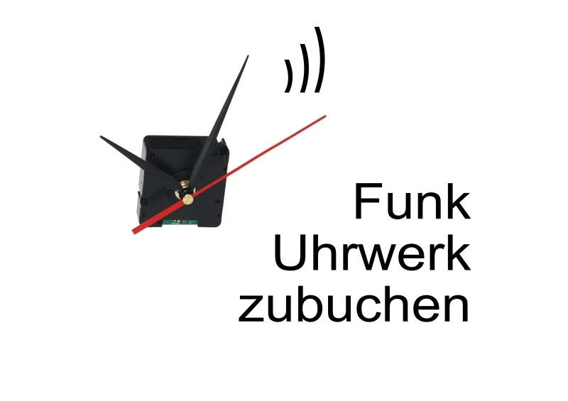 Zusatzoption Funkuhrwerk